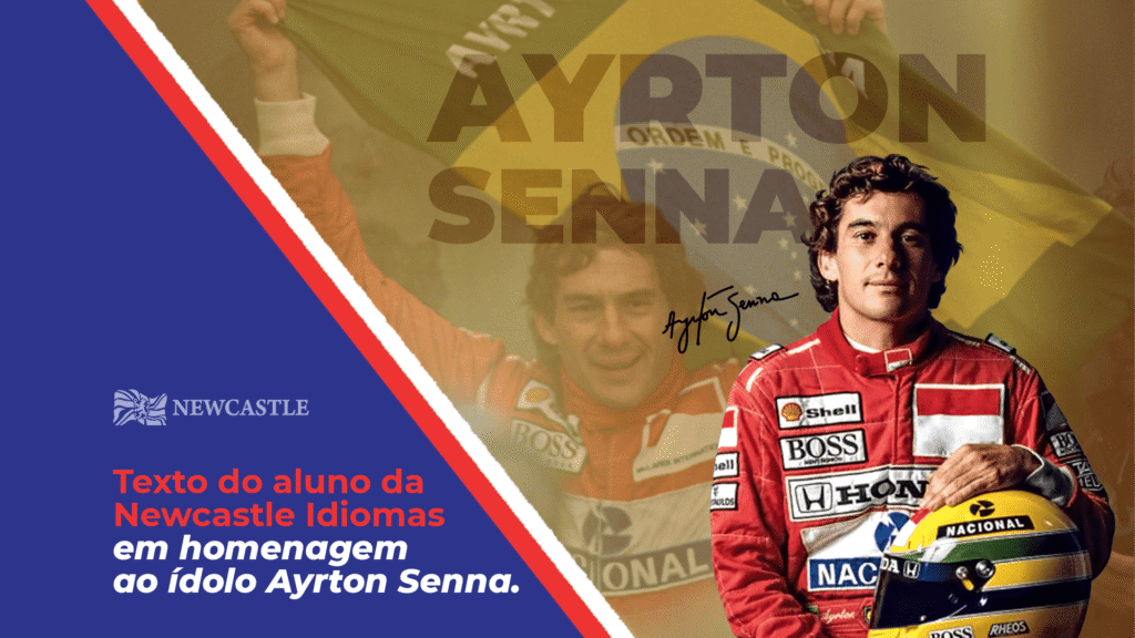 Texto do nosso aluno em homenagem ao Ayrton Senna