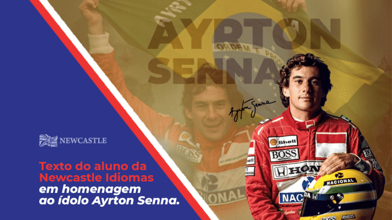 Texto do nosso aluno em homenagem ao Ayrton Senna
